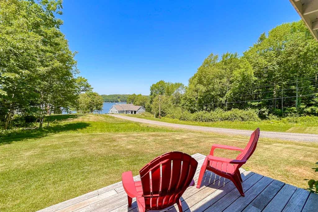 Classic home overlooking the St. George River with deck  & great views