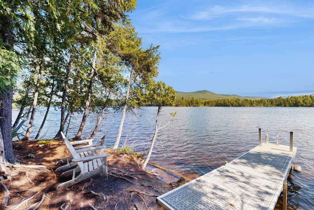 Dog-friendly lakefront home with deck, grill, WiFi, shared dock & water access