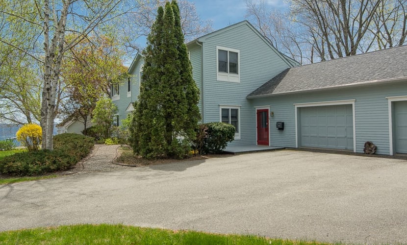 Great home with water view - one house from harbor - washer/dryer & dog-friendly