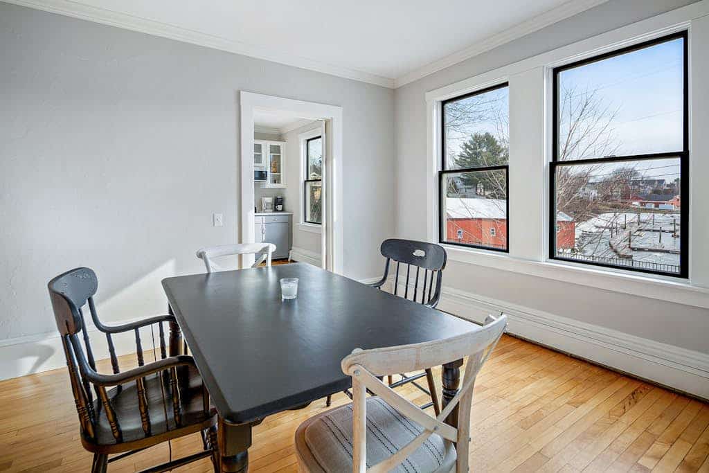 Waterfront, walkable, updated home with harbor views &  partial AC