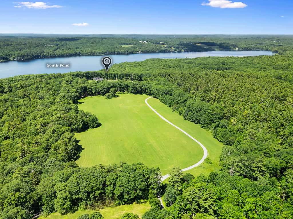Loon's Cry on South Pond- Sunny, lakefront home with private dock, great deck & firepit