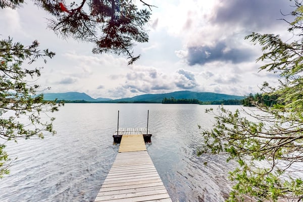 Tranquil Haven | Secluded waterfront house with sauna, dock, kayaks, canoe, gym