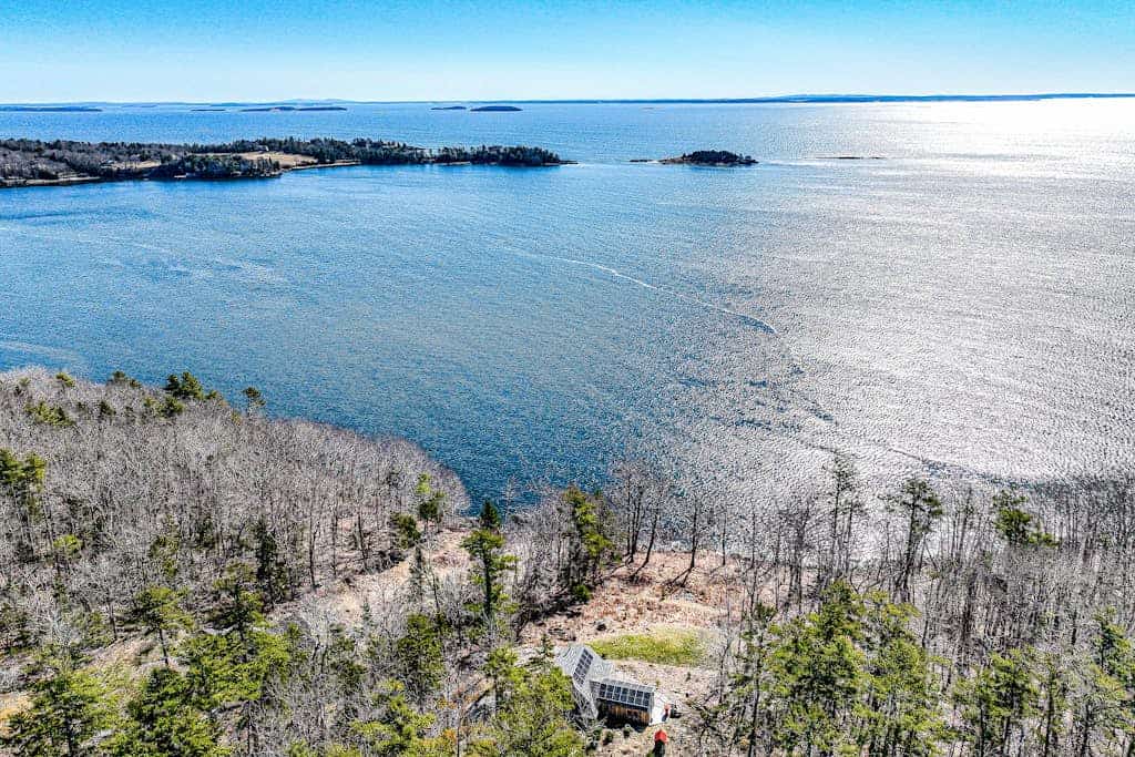 Oceanfront home on 6 acres with multi-level deck & spectacular view