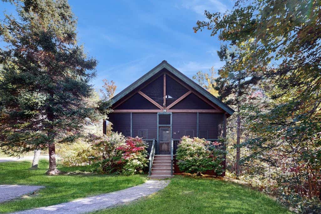 Bear Cub Cabin, dog-friendly with wooded views, full kitchen & firepit