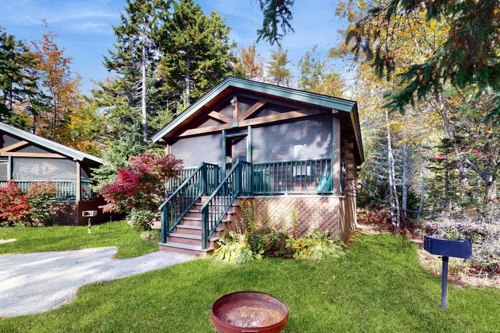 Charming dog-friendly studio cabin with firepit and outdoor activities