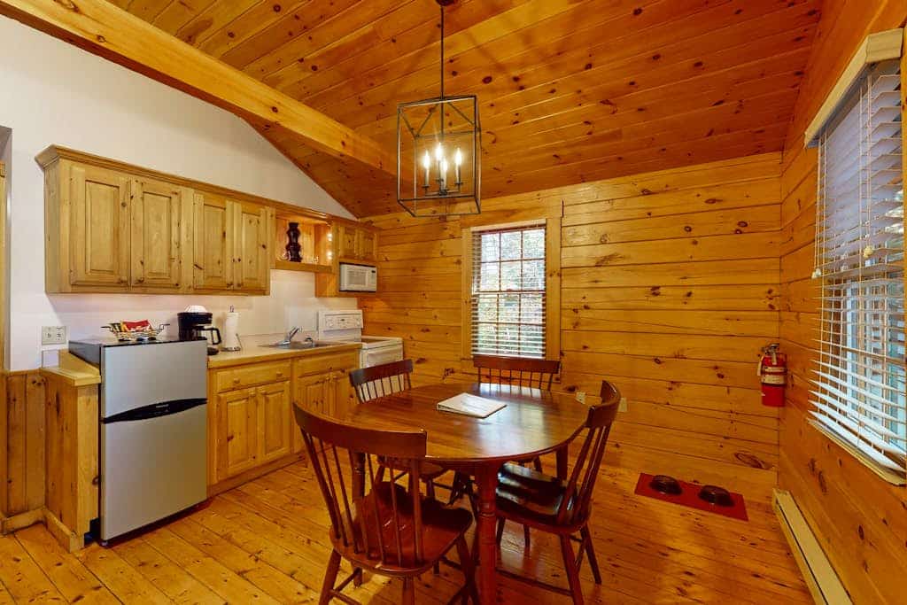 Cedar Cabin, dog-friendly cabin getaway with firepit, AC, kitchen, & hiking