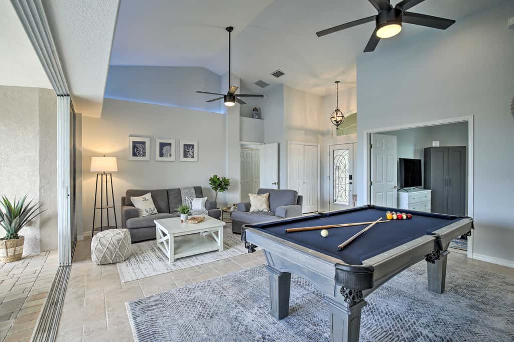 Heated Pool/Spa & Dock: Apollo Beach Home on Canal