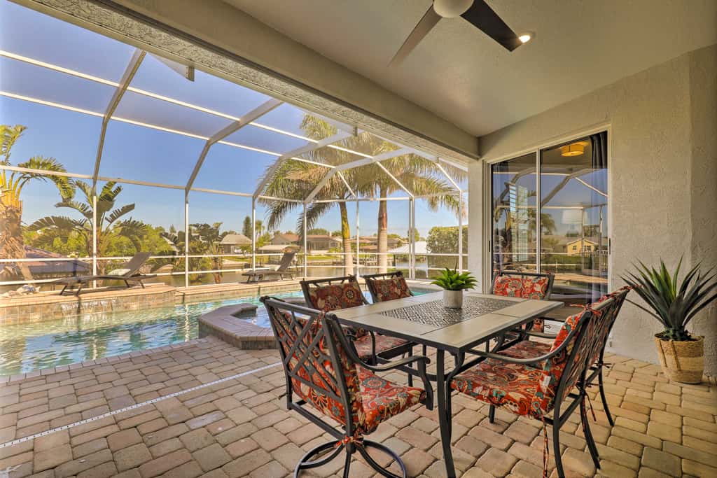 Heated Pool/Spa & Dock: Apollo Beach Home on Canal