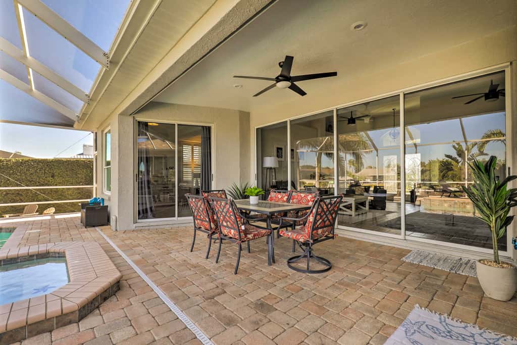 Heated Pool/Spa & Dock: Apollo Beach Home on Canal
