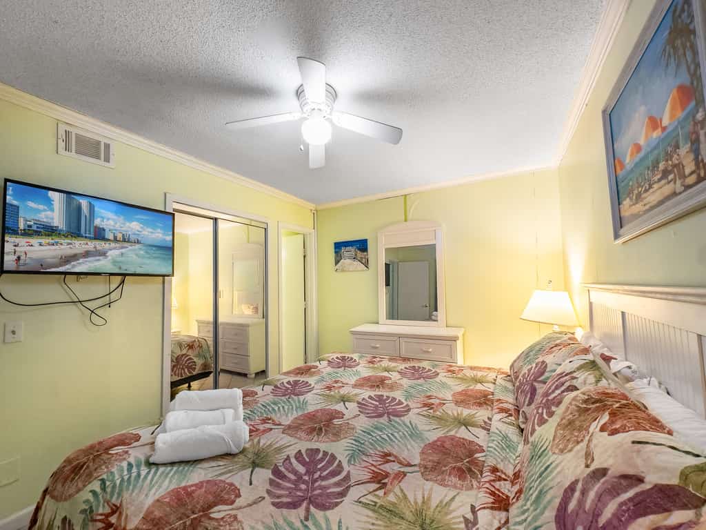 Oceanfront 2BR Condo | 4th Floor | Sleeps 4
Your search for the perfect beach getaway ends here! Welcome to this beautifully decorated 4th-floor, direct oceanfront condo at A Place At The Beach in North Myrtle Beach. With stunning views of the Atlantic and a thoughtfully designed layout, this 2-bedroom retreat comfortably accommodates up to 4 guests&mdash;perfect for couples or small families.