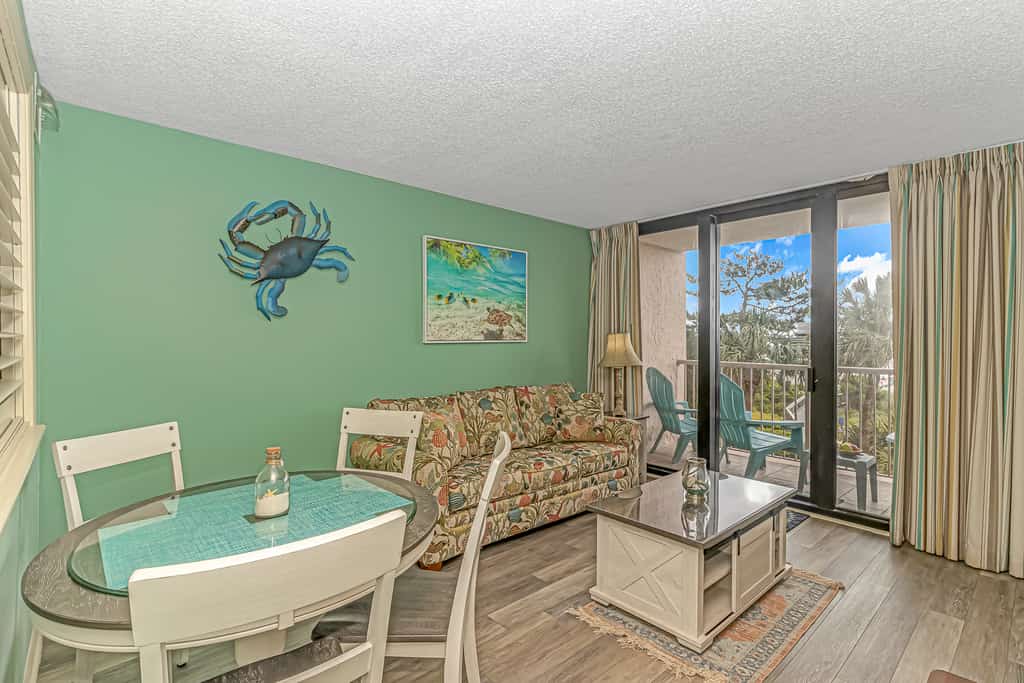 The search for your next vacation stops here! Check out this 2nd floor, direct oceanfront, 1-bedroom apartment located at Beach Colony Resort in Myrtle Beach, SC. The condo is fully furnished and the layout will accommodate 6 guests.

Beach Colony is a PRIME location along the Golden Mile of Myrtle Beach. The resort is also in close proximity to Broadway at the Beach, convention center, and just a short drive to the Boardwalk and SkyWheel. Our guests love the location and proximity to the attractions, shopping, dining, theaters, mini golf, go karts, golfing, fishing, and so much more! Our guests also have access to free parking and beach access.