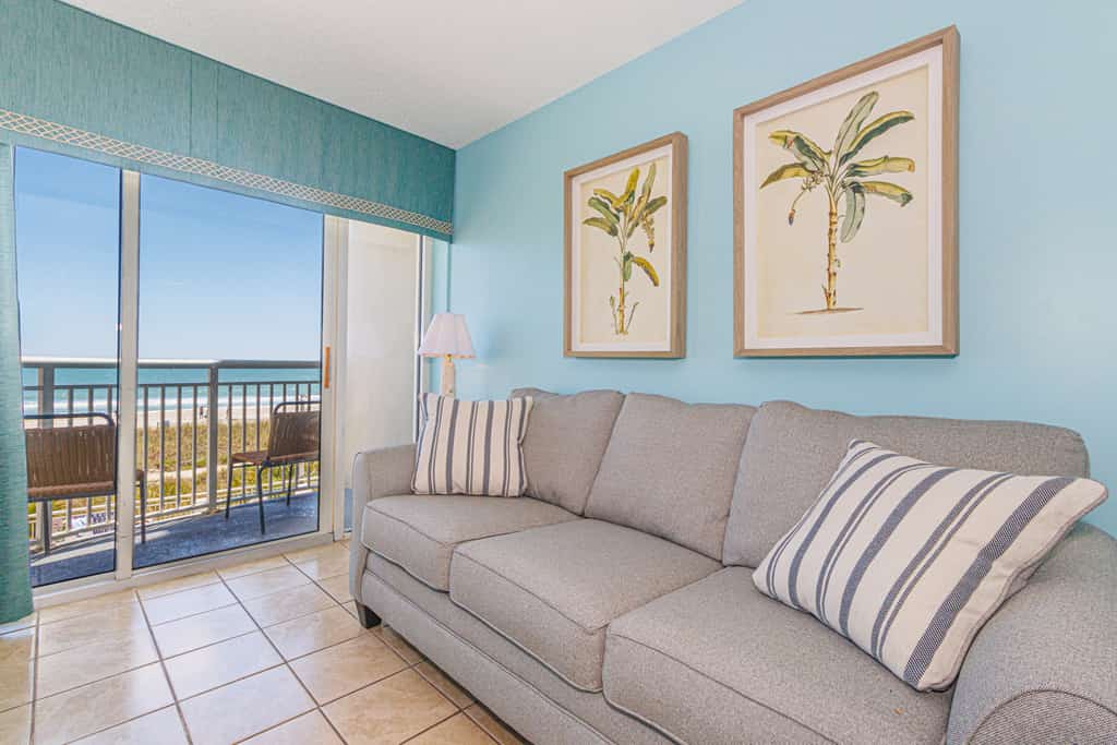 The search for your next vacation stops here! Check out this 2nd floor, 1-bedroom apartment located at the Atlantica Resort in Myrtle Beach. The Atlantica is located at 17th Avenue and is within a few blocks from many attractions including the Skywheel and Slingshot! This apartment has been nicely decorated, with 1 new king size bed, 1 queen-size murphy/wall bed, and will comfortably accommodate 4 guests!