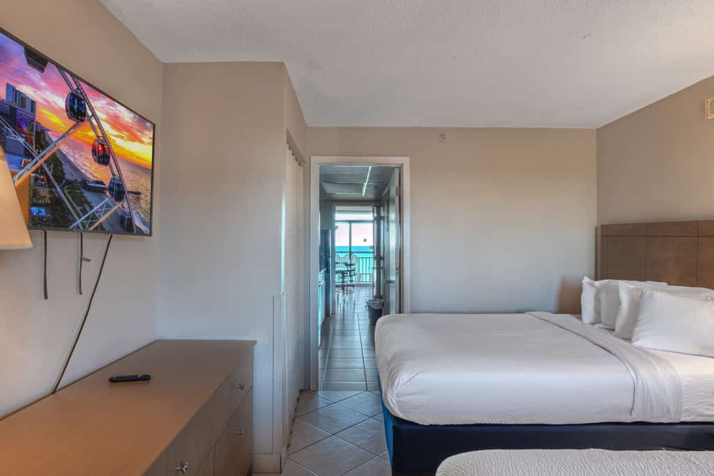 Oceanfront 14th-Floor Retreat at Landmark Resort

Your perfect Myrtle Beach getaway starts here! Perched on the 14th floor of the Landmark Resort, this spacious oceanfront one-bedroom condo offers breathtaking Atlantic views and room for up to 8 guests &mdash; perfect for families and groups traveling together.

Step out onto your private balcony and take in unforgettable sunrises, salty breezes, and panoramic ocean views &mdash; the highlight of every stay.