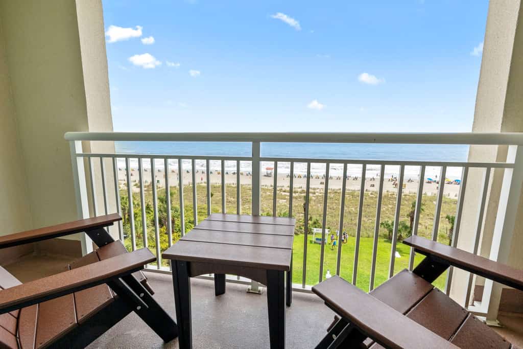 This oceanfront vacation rental offers the perfect blend of location, comfort, and relaxation. If you're dreaming of a getaway at one of Myrtle Beach&rsquo;s most beloved and family-friendly resorts, look no further. Perched on the 6th floor of the north tower at the popular Dunes Village Resort, this fully furnished condo is thoughtfully designed to accommodate up to four guests with ease. Whether you&rsquo;re planning a family vacation or a quiet beach escape with friends, the king-sized bed and queen sleeper sofa provide just the right mix of comfort and flexibility.