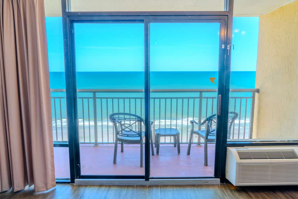 Looking for the perfect oceanfront getaway? You&rsquo;ve found it! This cozy and inviting suite at the Caravelle Resort in Myrtle Beach offers sweeping views of the Atlantic Ocean, making it a dreamy escape for couples or solo travelers looking to relax and recharge. Perched high on the 15th floor, the condo is thoughtfully furnished and comfortably accommodates up to two guests with a plush king-sized bed.
