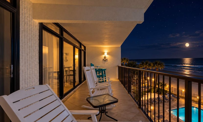 Wake up to stunning Atlantic Ocean views at this spacious 3-bedroom, 2-bath oceanfront condo at Brigadune in Myrtle Beach’s peaceful Shore Drive area. Enjoy an oversized private balcony, comfortable living spaces, a fully equipped kitchen, and resort amenities. Sleeping up to 8 guests, this coastal retreat is perfect for families and groups seeking a relaxing beach getaway.