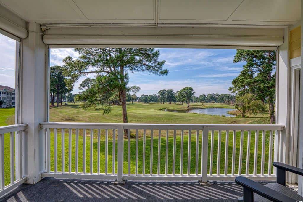 Looking for the perfect vacation rental with stunning golf course views? Look no further, this is the place you&rsquo;ve been searching for! Nestled in the tranquil Magnolia Place community in Myrtle Beach, SC, this stunning second-floor 2-bedroom apartment offers everything you need for a relaxing getaway. Comfortably accommodating up to 6 guests, the condo is fully furnished with a king-size bed, two twin-size beds, and a sleeper sofa, ensuring there's plenty of space for everyone.
