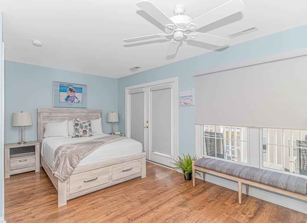Welcome to Breezy Balconies, a stunning and spacious three bedroom, three bathroom retreat just blocks from the beach in North Myrtle Beach. Designed with comfort and connection in mind, this beautifully maintained condo offers all the comforts of home in a prime coastal location. With two queen beds, two twin beds, and a full sized sleeper sofa, the home comfortably accommodates up to eight guests, making it perfect for families or close friends planning a memorable beach getaway!
