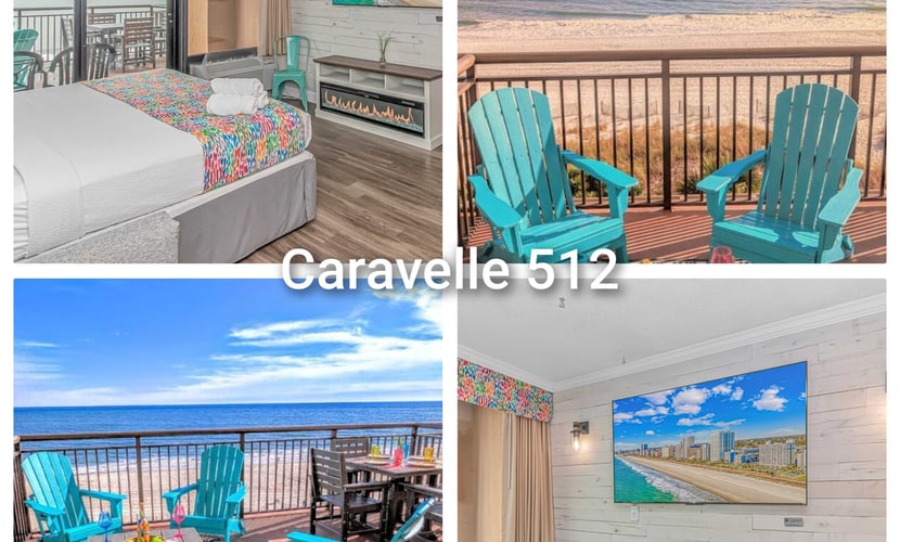 Welcome to your oceanfront sanctuary at the Caravelle Resort, a stunning coastal escape designed for couples and small groups who crave comfort, relaxation, and those picture-perfect Myrtle Beach views. From the moment you arrive, you’ll be swept away by the soothing sound of the waves and the salty breeze drifting in from your private balcony, offering over 160 square feet of open-air bliss. Whether you’re sipping your morning coffee as the sun rises over the Atlantic or unwinding with a cocktail beneath the stars, this balcony offers a front-row seat to the best show in town: the ocean itself.