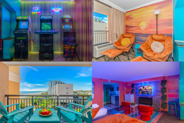 Get ready for an unforgettable Myrtle Beach getaway at this one-of-a-kind, fully remodeled oceanview escape on the 6th floor of the Caravelle Resort. Bursting with personality and packed with amenities, this vibrant retreat is the perfect home base for families, friends, or anyone looking to make the most of their beach vacation.