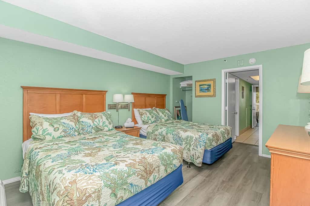 Discover this one-of-a-kind one-bedroom condo at the Sailfish Resort at Breakers, offering beautiful ocean and pool views from its second-floor location. Cozy, updated, and thoughtfully designed, this inviting retreat features two queen-size beds and comfortably sleeps up to four guests. Whether you’re traveling with family or a small group, this charming condo offers the perfect combination of comfort, convenience, and stunning coastal views.