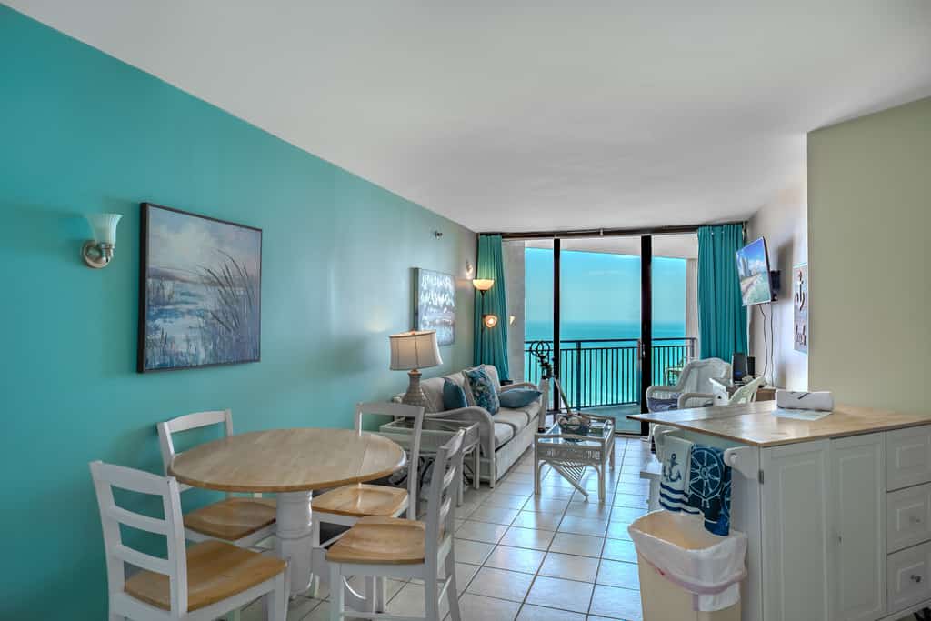 ️ Your Beach Side Getaway-

Unwind in this beautifully renovated 1-bedroom condo on the 20th floor of Ocean Forest Plaza, set along Myrtle Beach&rsquo;s quiet Golden Mile. This peaceful oceanfront spot offers a relaxing atmosphere while still being just minutes from popular restaurants, shopping, and attractions