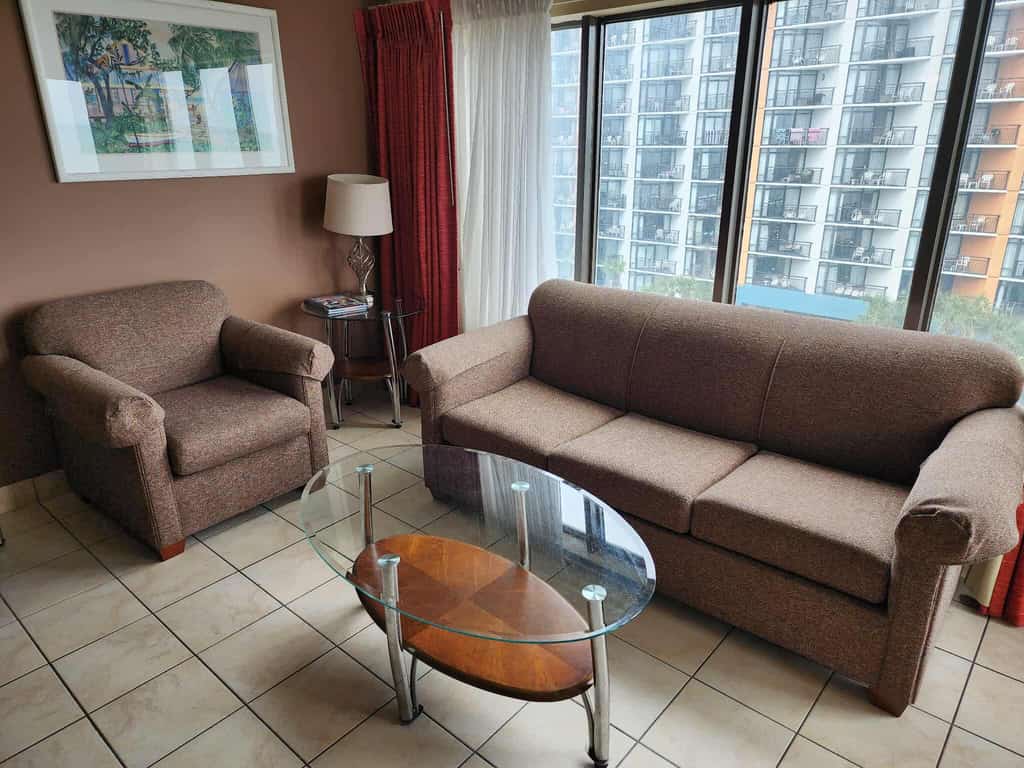 This is an incredible, 1 bedroom 1 bathroom condo located at the Palace Resort in Myrtle Beach, SC. The search for your next vacation stops here! Check out this 5th floor, ocean view, apartment. The condo is fully furnished with a queen size bed, a sleeper sofa, and the layout will accommodate up to 4 guests.