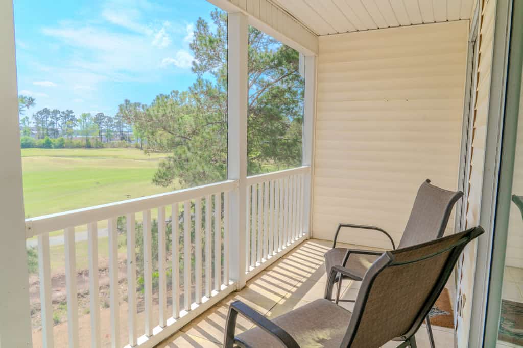 Your search for the perfect vacation spot ends right here! Welcome to this charming third-floor, 2-bedroom, 2-bathroom apartment nestled in the peaceful River Oaks Golf Villas in Myrtle Beach, SC. Ideally located less than a mile off Highway 501 and Highway 31, two of the main roads in the area. This condo places you within minutes of some of the area's top-rated golf courses! Just a short 10-minute drive will get you to Myrtle Beach International Airport, Top Golf, the beach, Broadway at the Beach, Market Common, and plenty of other must-see attractions. To top it off, guests have access to both indoor and outdoor pools, as well as tennis courts!