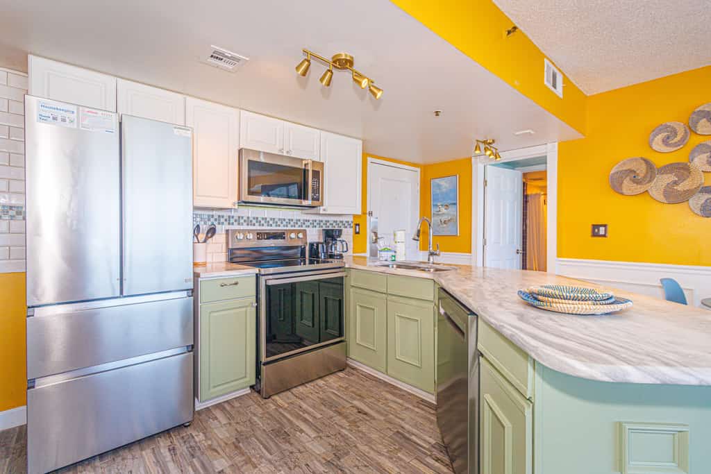 Check out this stunning, updated 2 bedroom condo located on the 18th floor of the Palace Resort! This bright and airy beach retreat offers stunning views of the ocean and the city of Myrtle Beach. Furnished with one queen sized bed, two twin sized beds, and one sleeper sofa this getaway is perfect for a small family or group of friends looking to escape!