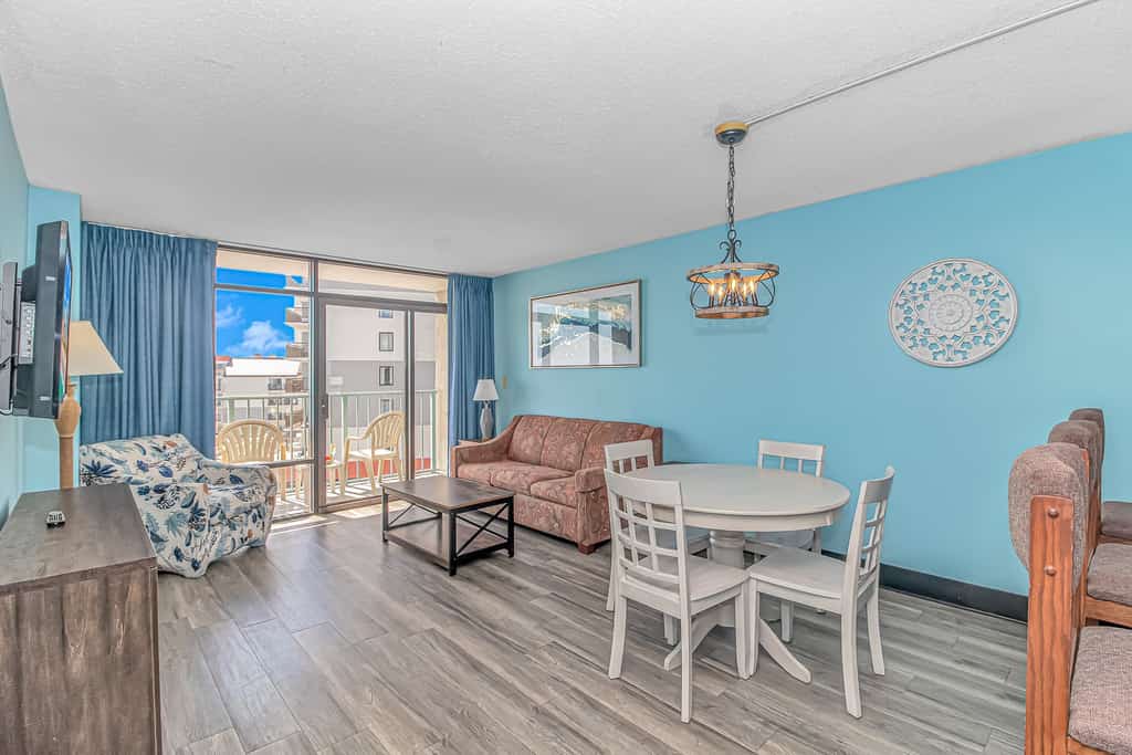 Looking to get away from it all and enjoy some relaxation? This is the perfect place for a couple's retreat or a small family vacation! All the comforts of home but with spectacular views off the ocean view private balcony. This completely remodeled ocean view 1 bedroom is located at the North end of the "Golden Mile" - close enough to walk to local restaurants and attractions without being in the thick of the crowds.