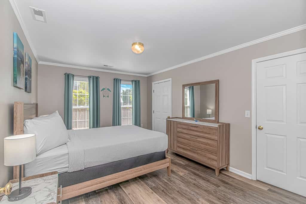 Welcome to Savannah Shores Unit 3! This beautifully updated and spacious condo is equipped with a queen sized bed, two full sized beds, and a queen sleeper sofa - comfortably accomodating up to 8 guests. Savannah Shores is packed with amenities, and bound to be the perfect spot for your next Myrtle Beach vacation!