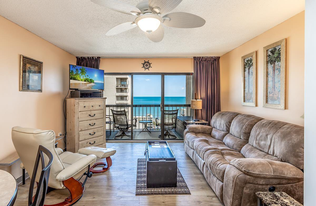 Experience coastal living at its finest in this beautifully updated 12th-floor condo at Ocean Dunes Resort Tower II in Myrtle Beach. Enjoy breathtaking views of the Atlantic Ocean right from your private balcony. This fully furnished condo features fresh paint, new flooring, a brand-new mattress and bed frame, stylish dressers, modern TVs, and a fully equipped kitchen with full-size appliances&mdash;perfect for preparing beachside meals.