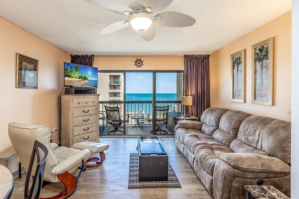 Experience coastal living at its finest in this beautifully updated 12th-floor condo at Ocean Dunes Resort Tower II in Myrtle Beach. Enjoy breathtaking views of the Atlantic Ocean right from your private balcony. This fully furnished condo features fresh paint, new flooring, a brand-new mattress and bed frame, stylish dressers, modern TVs, and a fully equipped kitchen with full-size appliances—perfect for preparing beachside meals.