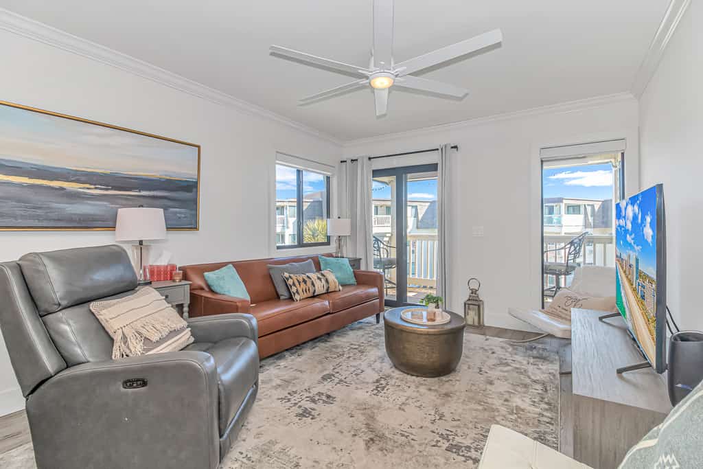 The search for your next vacation stop ends here! Check out this stunning 3rd-floor, 2-bedroom, 2-bathroom condo in Myrtle Beach, SC. Located along the iconic Golden Mile, this is arguably one of the most desirable areas in all of Myrtle Beach. Our newly renovated condo is less than a 10-minute drive from many of the area's top attractions. Enjoy gorgeous ocean views, beach access directly across the street, a sparkling outdoor pool, a spacious living area, an oversized balcony, and so much more!