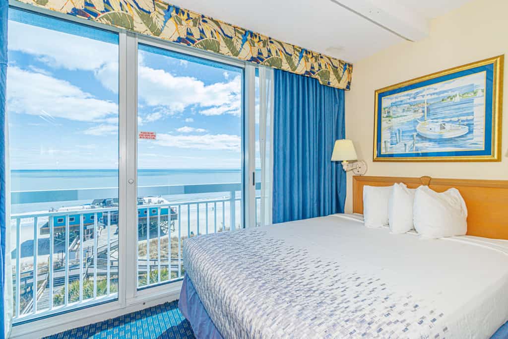 Step into an unforgettable oceanfront escape at the iconic Yachtsman Resort South Tower, where the Atlantic stretches endlessly before you and the sound of rolling waves becomes the backdrop to your entire stay. Located on the seventh floor, Yachtsman 702 offers a bright, welcoming studio just moments from the vibrant Myrtle Beach Boardwalk and the historic 14th Avenue Pier. With sweeping coastal views, a light and airy layout, and an unbeatable beachfront setting, this retreat is designed for guests who want relaxation, convenience, and true oceanfront living all in one place.