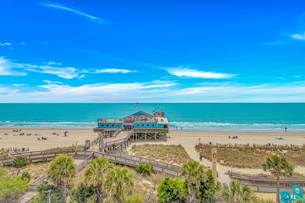 Check out this beautifully updated two bedroom condo located on the 6th floor of the iconic Yachtsman Resort South Tower. Fully remodeled with a fresh, modern feel, this spacious retreat features a king bed, a queen bed, and a double bed, along with incredible ocean views that truly elevate your stay. Perfectly positioned just steps from the lively Myrtle Beach Boardwalk and the historic 14th Avenue Pier, this condo places you right in the heart of Myrtle Beach.