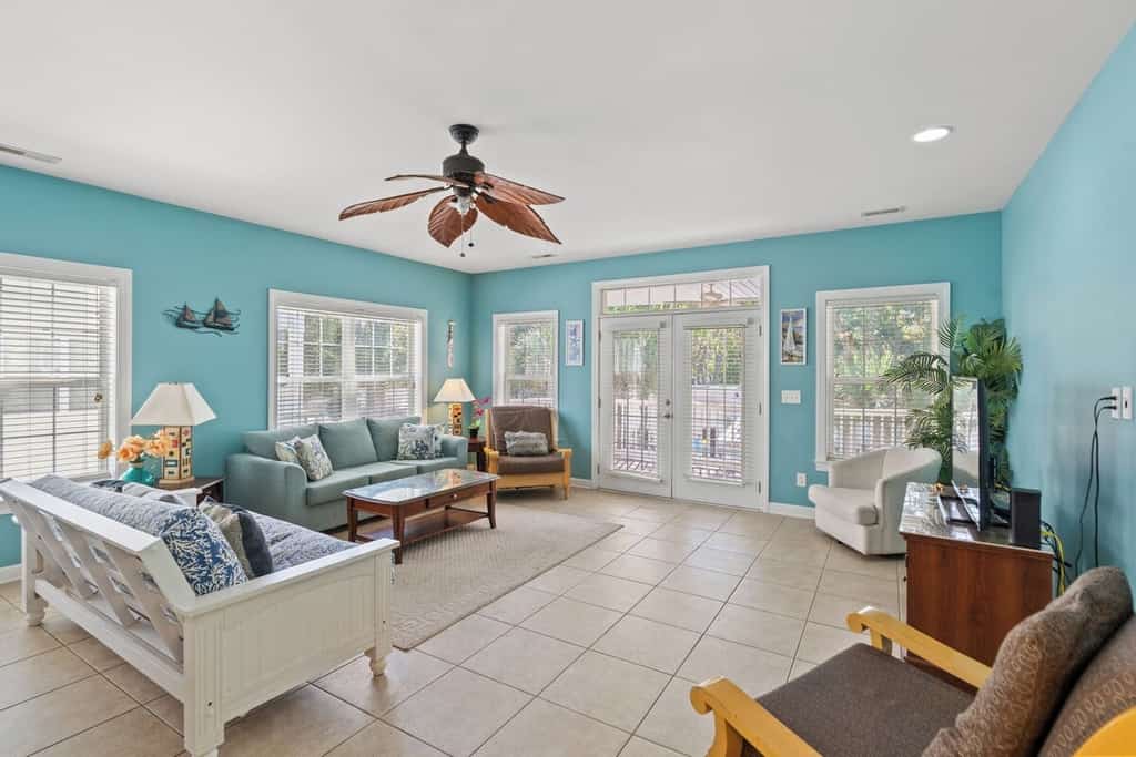 # Spacious 5BR Beach Home with Private Pool | Sleeps 20

Bring the whole group and make unforgettable memories at this oversized North Myrtle Beach vacation home! With **5 bedrooms, 5.5 bathrooms, a private swimming pool, four balconies, a game room, and multiple living spaces**, this spacious retreat is designed with large families and groups in mind.