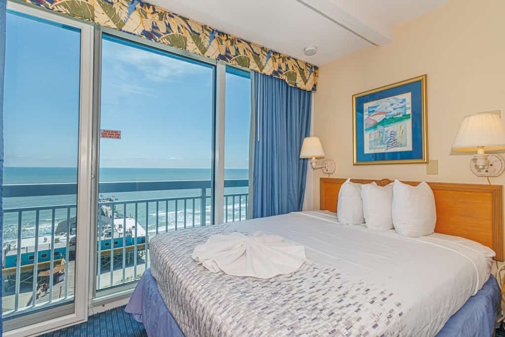 Escape to the ultimate oceanfront sanctuary at the iconic Yachtsman Resort, South Tower, where the sparkling Atlantic stretches endlessly beyond your windows and the soothing rhythm of the waves sets the tone for an unforgettable retreat. Perched high on the tenth floor, Yachtsman 1005 is a sun-filled, inviting studio just steps from the vibrant Myrtle Beach Boardwalk and the famed 14th Avenue Pier. With sweeping ocean vistas, an airy open layout, and a prime beachfront location, this charming condo is your perfect home base for soaking up the sun, savoring the sea breeze, and experiencing the very best of Myrtle Beach.


RENOVATIONS ARE BEING DONE IN SOME UNITS AT THE RESORT!!! WORK WILL BE PERFORMED FROM 9AM-5PM DURING YOUR STAY!!