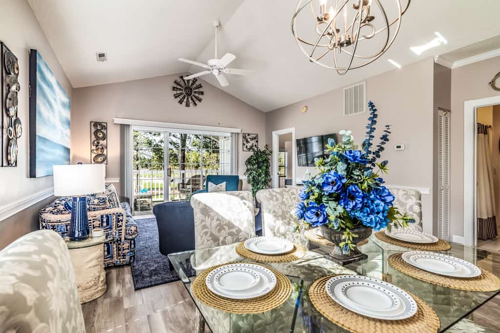 The search for your next vacation stops here! Check out this 3rd floor, 2-bedroom apartment located in the Magnolia Place community in Myrtle Beach, SC. This condo is fully furnished with 1 king size bed, 2 twin size beds, a queen size sleeper sofa, and will comfortably accommodate up to 6 guests!