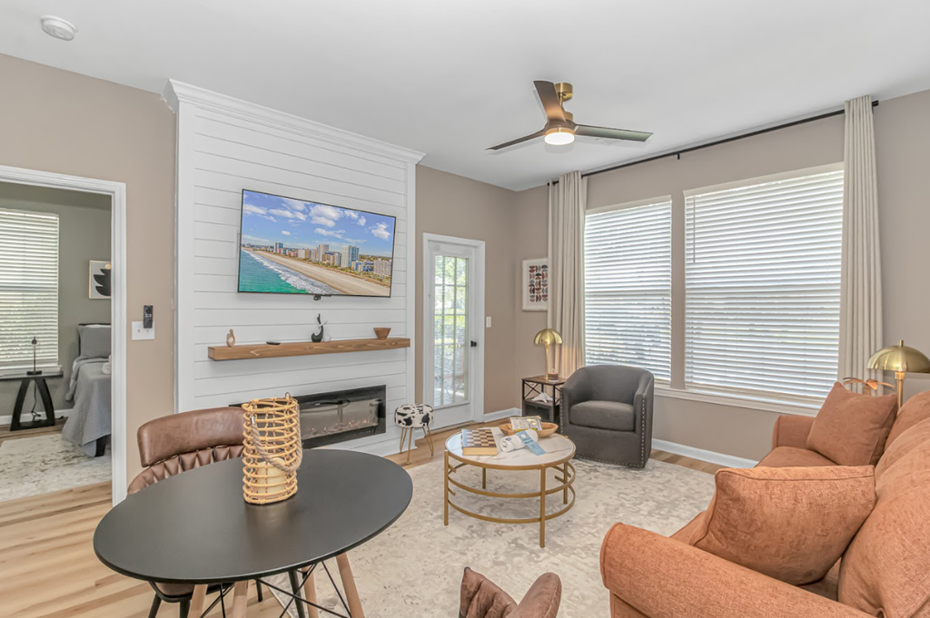 This popular Fairways Condo awaits your next vacation or business trip. Recently renovated first floor, one-bedroom, one bathroom condo at The Fairways at River Oaks in Myrtle Beach, SC with a community pool and hot tub. This condo is at a great central location for access to shopping, lots of dining options, golf and entertainment. The community is a mile off of Highway 501 and Highway 31 (the two main highways in the area) and within only a few minutes from multiple award-winning golf courses.

Pool Closing

Please note that the pool will close for the end of the season on October 31st.