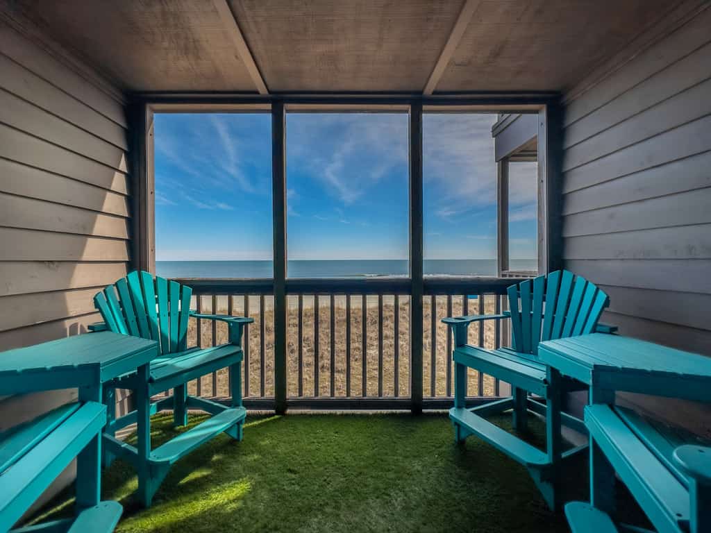 Escape to Tilghman Beach & Racquet Club, where this stunning three-bedroom, two and a half bath ocean view condo offers the perfect blend of comfort, style, and seaside charm. Located on the second floor, unit 224 welcomes you with beautifully coordinated furnishings, wood laminate flooring, and elegant crown molding. Step onto the screened-in balcony and enjoy sweeping views of the Atlantic Ocean, a peaceful backdrop for morning coffee, sunset drinks, or simply soaking in the coastal breeze. Just steps from the sand, this home provides the ideal retreat for a relaxing beach getaway, while being close to the Grand Strand&rsquo;s best dining, shopping, golf, and entertainment.