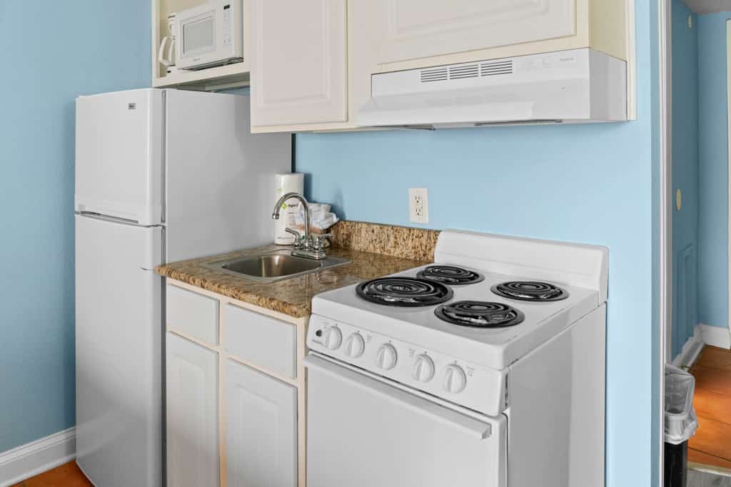 Your Myrtle Beach vacation starts here! This beautifully updated 9th-floor oceanfront studio at the Sea Mist Resort has been fully renovated and designed for comfort. With modern upgrades, cozy furnishings, and unbeatable views of the Atlantic, it&rsquo;s the perfect getaway spot for couples, families, or friends.

The condo has been refreshed from top to bottom. The entire unit was repainted in bright, welcoming tones, and new flooring was installed in the living area. Both full-size beds feature fresh new bedding, and the kitchen now includes granite countertops, updated lighting, and a modern range hood. The bathroom has also been upgraded with a new toilet, showerhead, hair dryer, and exhaust fan.

Free Wi-Fi and Cable are available.

Unfortunately, all pools are currently unavailable for guest use with no anticipated reopening date.