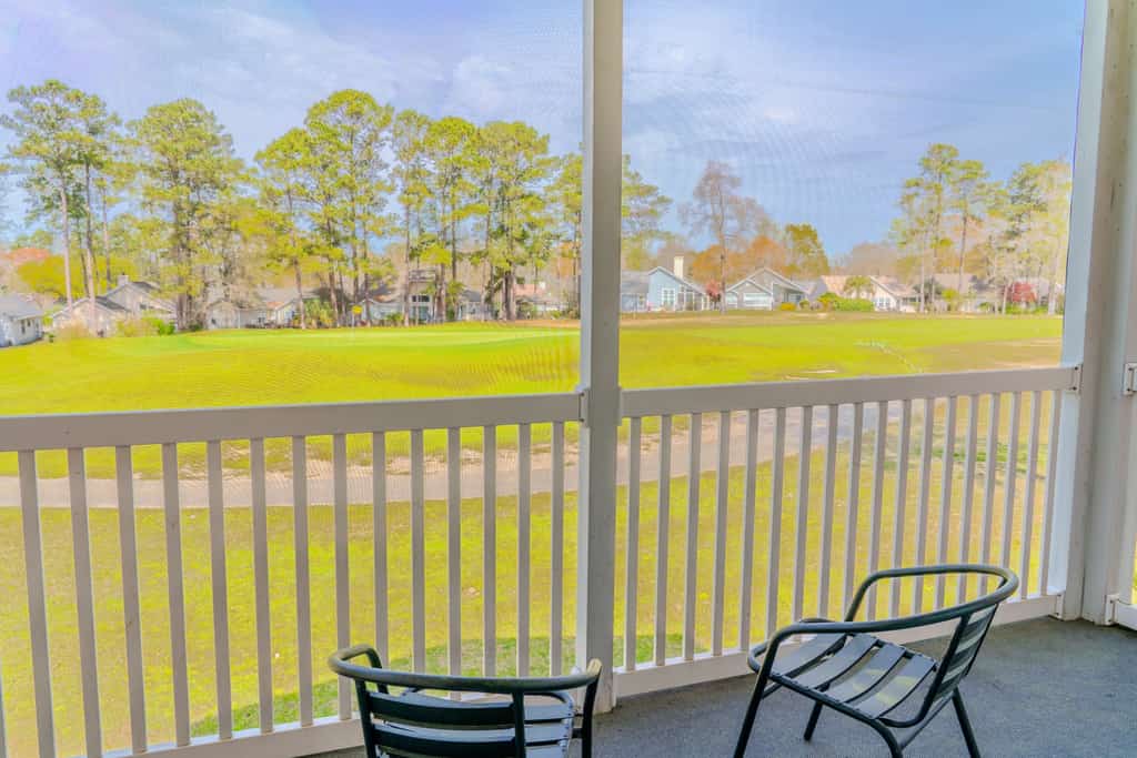 Your next vacation starts right here! This beautifully updated 2nd-floor condo in Myrtle Beach, SC, offers the perfect blend of comfort, convenience, and relaxation. Recently refreshed as of Winter 2025 with fresh paint throughout, new luxury vinyl plank flooring, stylish backsplash, modern lighting, and an upgraded bath vanity and faucet, this condo feels like a brand-new home. Located less than a mile from Highway 501 and Highway 31, two of the main routes in the area, this cozy retreat is just minutes away from some of the best golf courses, award-winning attractions, and much more. Whether you're coming for the beach, a round of golf, or a little sightseeing, you&rsquo;ll find everything you need nearby. Plus, with Myrtle Beach International Airport only a 10-minute drive away, getting here is a breeze. The condo also boasts stunning views of the Waterway Village Golf Course, and the community&rsquo;s putting green and indoor pool are just a short walk away.