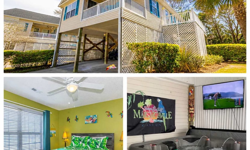 Welcome to The Mayflower, a beautifully furnished raised beach home that perfectly captures the effortless luxury and charm of Myrtle Beach living. Nestled in the sought-after Shore Drive section, this stunning three-bedroom, two-bath coastal escape blends modern comfort with breezy seaside style, just a short stroll from the beach and close to the area's best dining, entertainment, and attractions.