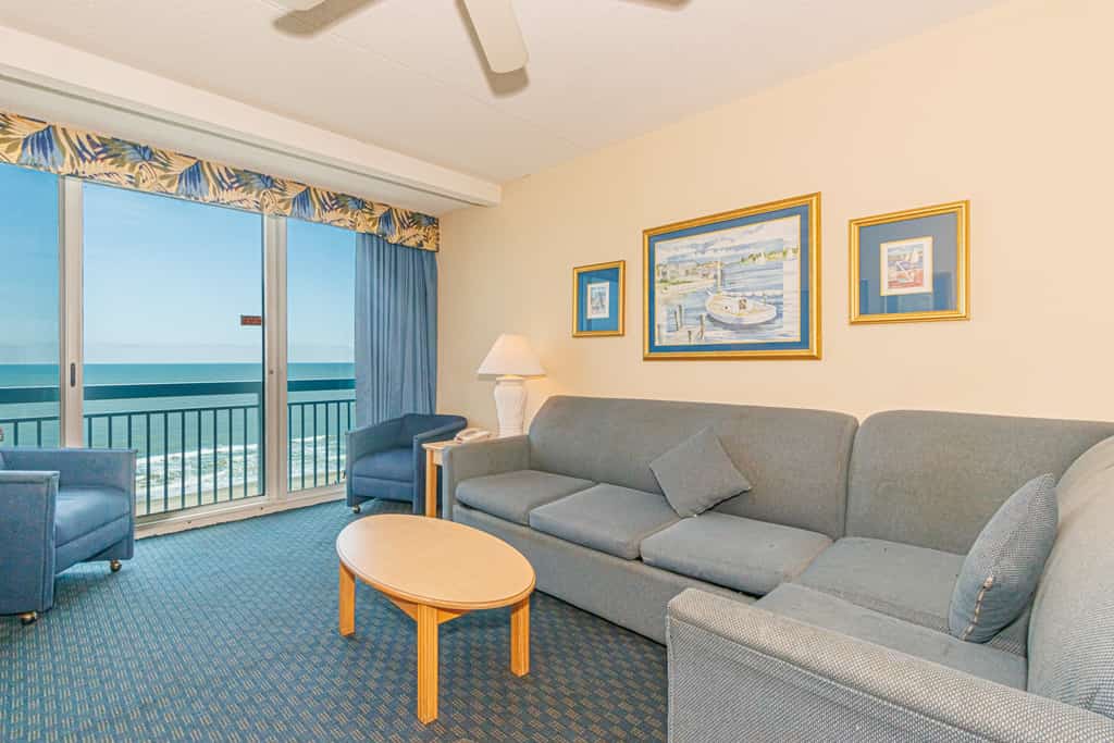 Welcome to your oceanfront getaway at the well known Yachtsman Resort South Tower, where the Atlantic Ocean becomes the backdrop to your entire stay. Located on the second floor, Unit 207 is a spacious two bedroom condo just steps from the lively Myrtle Beach Boardwalk and the historic 14th Avenue Pier. With beautiful ocean views, a functional layout, and an unbeatable location in the heart of Myrtle Beach, this condo offers the perfect setting for a memorable beach vacation.


RENOVATIONS ARE BEING DONE IN SOME UNITS AT THE RESORT!!! WORK WILL BE PERFORMED FROM 9AM-5PM DURING YOUR STAY!!