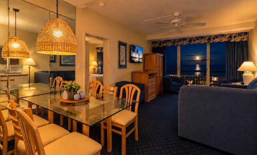 # Oceanfront 2BR at Yachtsman South Tower | Sleeps 8
Step into your oceanfront getaway at the iconic **Yachtsman Resort South Tower**! Located on the **4th floor, Unit 406**, this spacious 2-bedroom condo places you just steps from the Myrtle Beach Boardwalk, historic 14th Avenue Pier, and some of the area's most popular attractions.
With beautiful oceanfront views, comfortable accommodations, resort amenities, and a central location, Yachtsman 406 offers an ideal home base for your next Myrtle Beach beach vacation.
RENOVATIONS ARE BEING DONE IN SOME UNITS AT THE RESORT!!! WORK WILL BE PERFORMED FROM 9AM-5PM DURING YOUR STAY!!