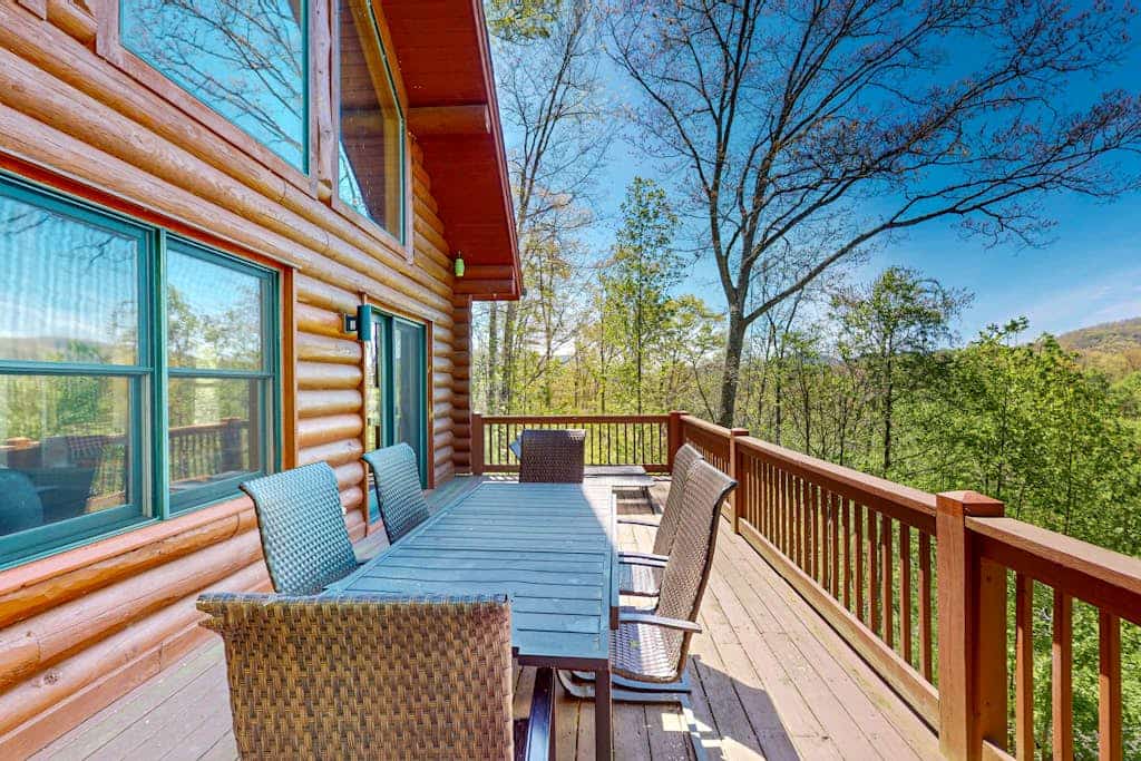 Lake & mountain view home with decks, & fireplaces - dog-friendly
