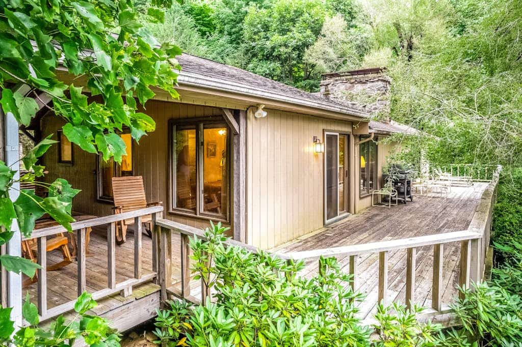 Secluded Dog-Friendly Home w/Wrap-Around Deck, WiFi, Deck, Gas Grill