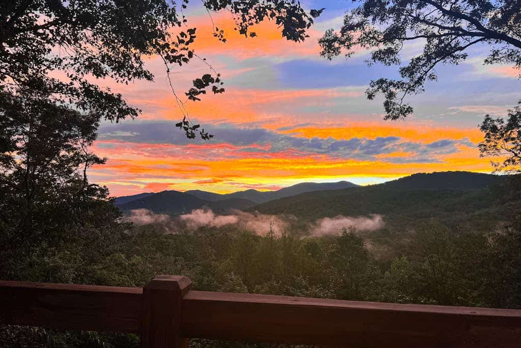 Artful mountain-view retreat with fireplaces, AC, W/D & epic outdoor living