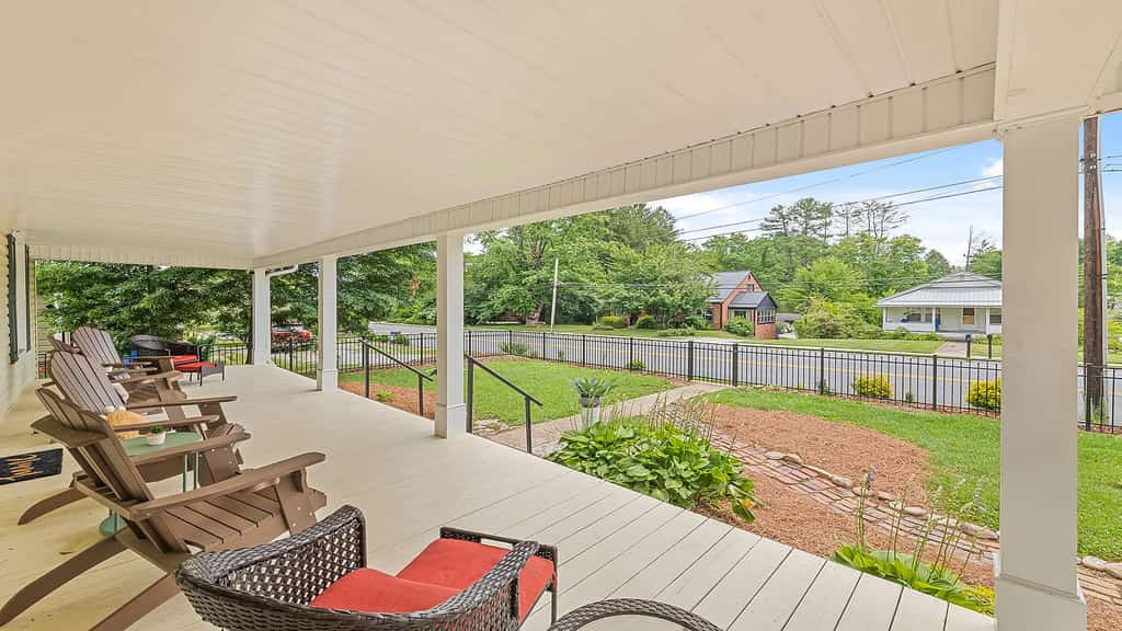 1900s Downtown Brevard Stay | Perfect for Families | Secure Bike Storage